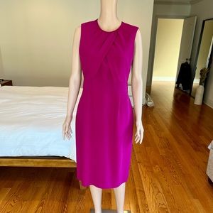 Burberry Silk Midi Dress